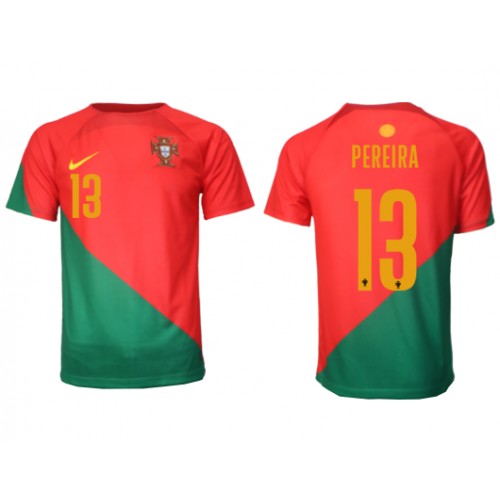 Lacne Muži Futbalové dres Portugalsko Danilo Pereira #13 MS 2022 Krátky Rukáv - Domáci